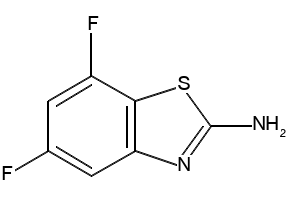 2-Benzothiazolamine, 5,7-difluoro- structure, CAS 788124-34-5