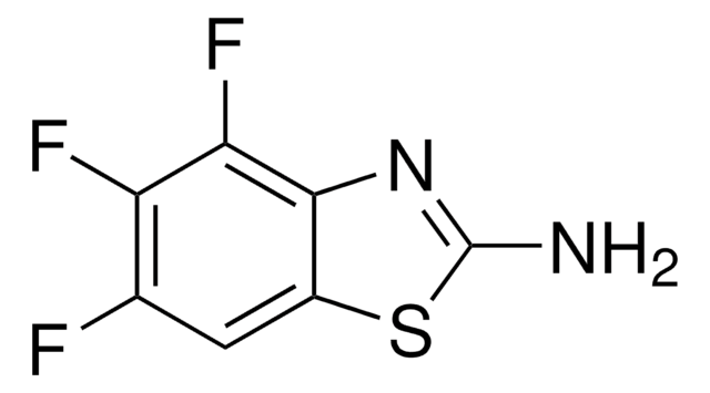 2-Benzothiazolamine, 4,5,6-trifluoro- structure, CAS 328037-32-7