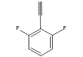 Benzene, 2-ethynyl-1,3-difluoro- structure, CAS 381723-16-6