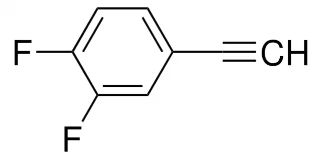 Benzene, 4-ethynyl-1,2-difluoro- structure, CAS 143874-13-9