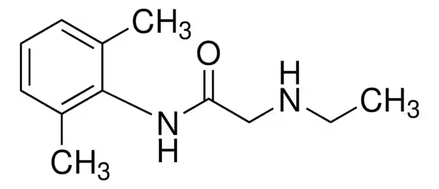 N1-(2,6-Dimethylphenyl)-2-(ethylamino)acetamide structure, CAS 7728-40-7