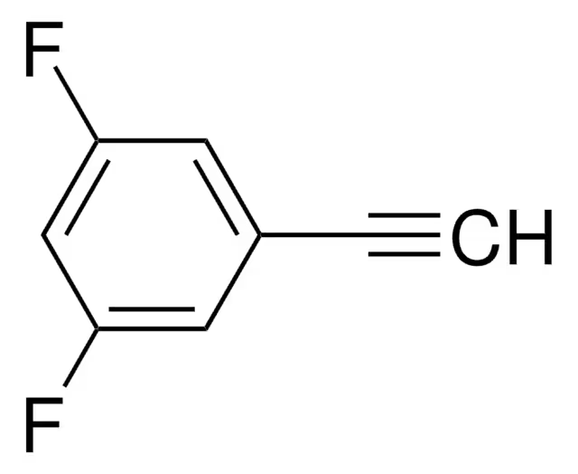 Benzene, 1-ethynyl-3,5-difluoro- structure, CAS 151361-87-4