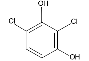 2,4-Dichlororesorcinol structure, CAS 16606-61-4