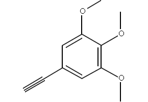 Benzene, 5-ethynyl-1,2,3-trimethoxy- structure, CAS 53560-33-1