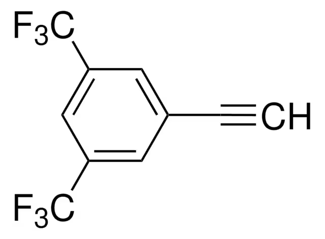 Benzene, 1-ethynyl-3,5-bis(trifluoromethyl)- structure, CAS 88444-81-9