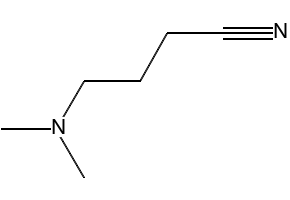 4-(Dimethylamino)butanenitrile structure, CAS 13989-82-7