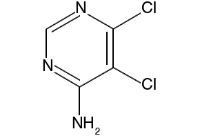 4-Amino-5,6-dichloropyrimidine structure, CAS 310400-38-5