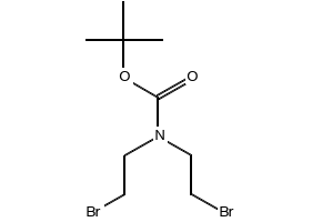 N-Boc-N,N-bis(2-bromoethyl)amine structure, CAS 159635-50-4
