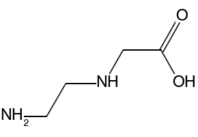 N-(2-Aminoethyl)glycine structure, CAS 24123-14-6