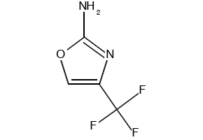 2-Oxazolamine, 4-(trifluoromethyl)- structure, CAS 35629-71-1
