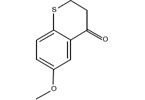 6-Methoxy-3,4-dihydro-2H-1-benzothiin-4-one structure, CAS 13735-11-0