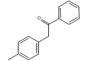 Ethanone, 2-(4-methylphenyl)-1-phenyl- structure, CAS 2430-99-1