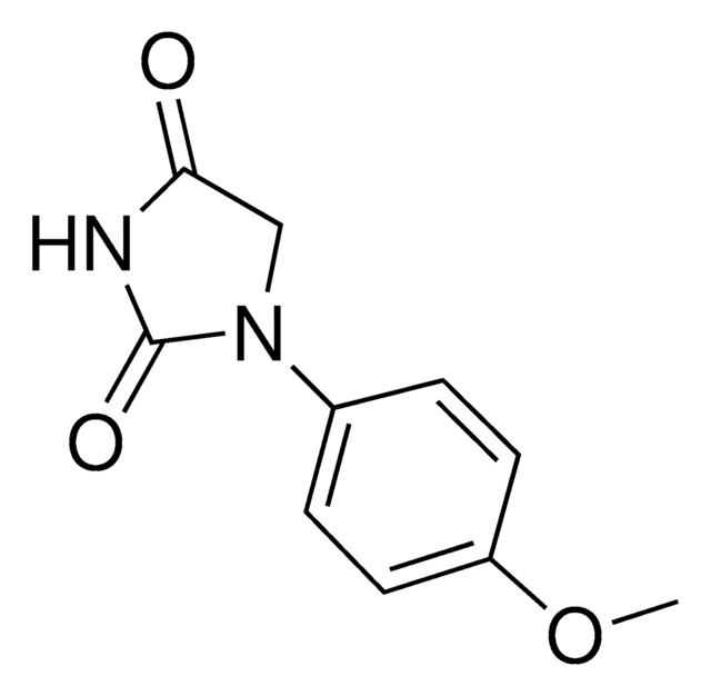 2,4-Imidazolidinedione, 1-[(4-methoxyphenyl)methyl]- structure, CAS 652992-63-7