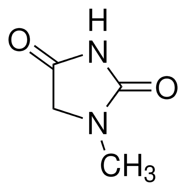 2,4-Imidazolidinedione, 1-methyl- structure, CAS 616-04-6