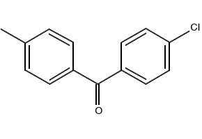 Methanone, (4-chlorophenyl)(4-methylphenyl)- structure, CAS 5395-79-9