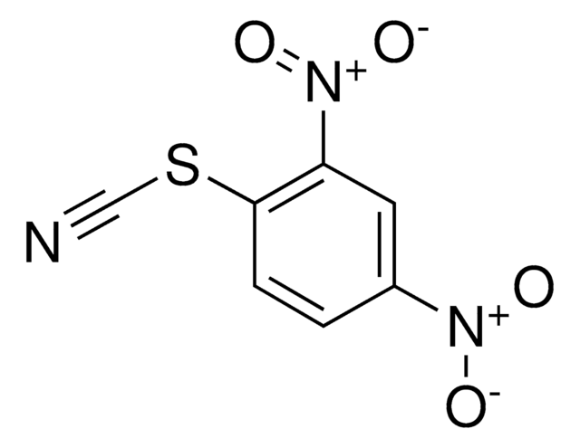 Thiocyanic acid, 2,4-dinitrophenyl ester structure, CAS 1594-56-5