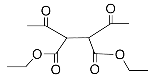 Butanedioic acid, 2,3-diacetyl-, 1,4-diethyl ester structure, CAS 2049-86-7