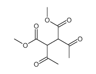 Butanedioic acid, 2,3-diacetyl-, 1,4-dimethyl ester structure, CAS 74536-45-1