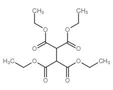1,1,2,2-Ethanetetracarboxylic acid, 1,1,2,2-tetraethyl ester structure, CAS 632-56-4