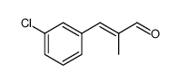 2-Propenal, 3-(3-chlorophenyl)-2-methyl- structure, CAS 894779-12-5