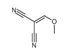 Propanedinitrile, 2-(methoxymethylene)- structure, CAS 672-81-1
