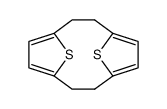 13,14-Dithiatricyclo[8.2.1.14,7]tetradeca-4,6,10,12-tetraene structure, CAS 7075-88-9