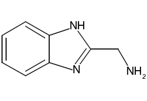1H-Benzimidazole-2-methanamine structure, CAS 5805-57-2