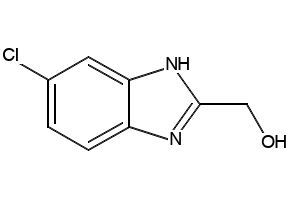 1H-Benzimidazole-2-methanol, 6-chloro- structure, CAS 6953-65-7