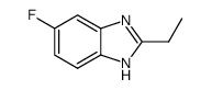 1H-Benzimidazole, 2-ethyl-6-fluoro- structure, CAS 1195774-88-9
