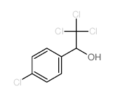 Benzenemethanol, 4-chloro-.alpha.-(trichloromethyl)- structure, CAS 5333-82-4