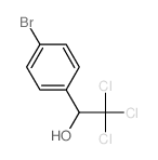 Benzenemethanol, 4-bromo-.alpha.-(trichloromethyl)- structure, CAS 21757-86-8