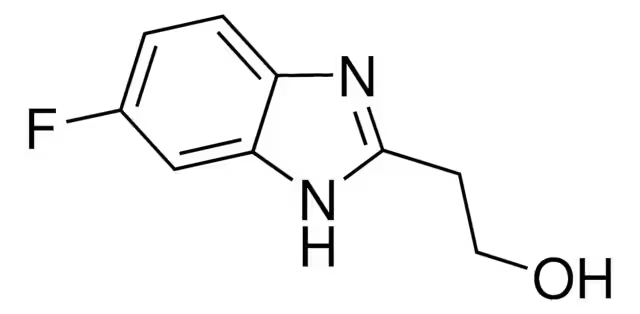 1H-Benzimidazole, 6-fluoro-2-(trichloromethyl)- structure, CAS 673487-34-8