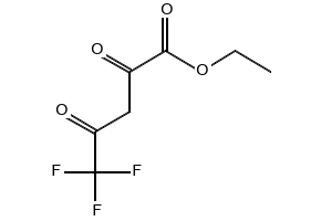 Pentanoic acid, 5,5,5-trifluoro-2,4-dioxo-, ethyl ester structure, CAS 893643-18-0