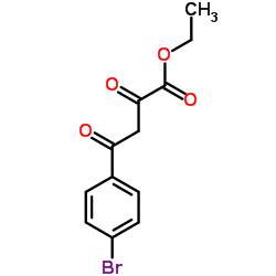 Benzenebutanoic acid, 4-bromo-.alpha.,.gamma.-dioxo-, ethyl ester structure, CAS 40155-54-2