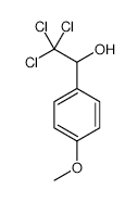 Benzenemethanol, 4-methoxy-.alpha.-(trichloromethyl)- structure, CAS 14337-31-6
