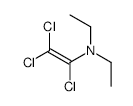Ethenamine, 1,2,2-trichloro-N,N-diethyl- structure, CAS 686-10-2