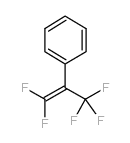 Benzene, [2,2-difluoro-1-(trifluoromethyl)ethenyl]- structure, CAS 1979-51-7