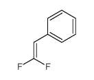 Benzene, (2,2-difluoroethenyl)- structure, CAS 405-42-5