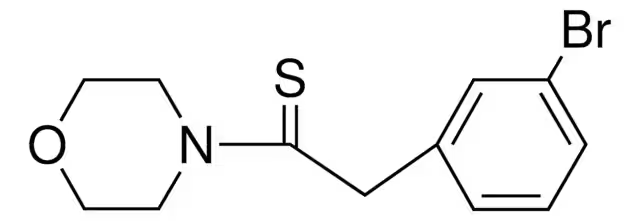Ethanethione, 2-(3-bromophenyl)-1-(4-morpholinyl)- structure, CAS 26580-58-5
