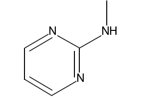 2-Pyrimidinamine, N-methyl- structure, CAS 931-61-3