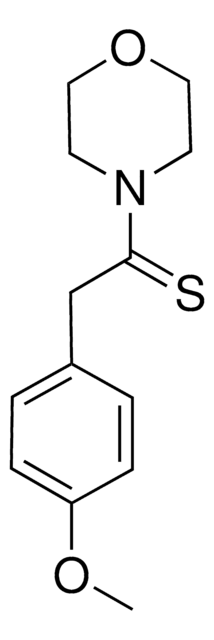 Ethanethione, 2-(4-methoxyphenyl)-1-(4-morpholinyl)- structure, CAS 42945-78-8
