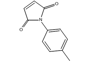 1H-Pyrrole-2,5-dione, 1-(4-methylphenyl)- structure, CAS 1631-28-3