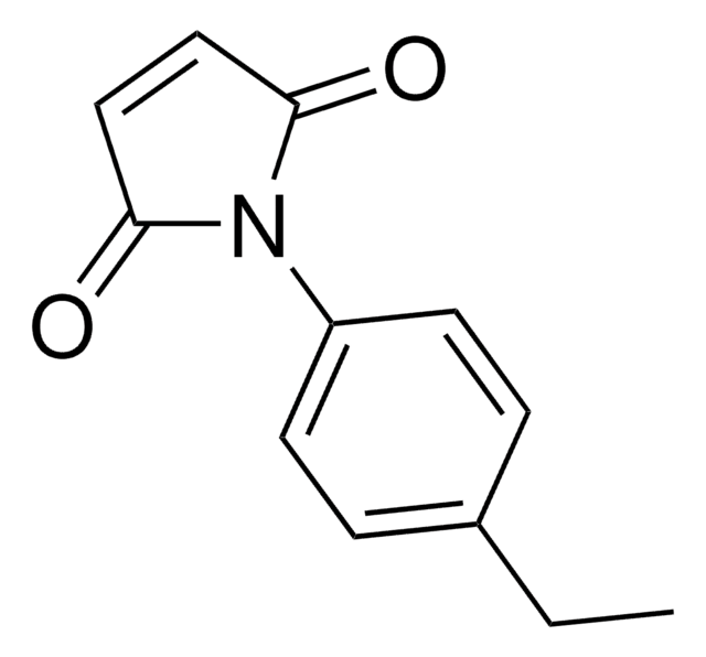 1H-Pyrrole-2,5-dione, 1-(4-ethylphenyl)- structure, CAS 76620-00-3