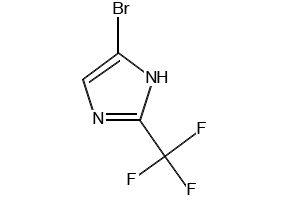 1H-Imidazole, 2-(2-thienyl)-5-(trifluoromethyl)- structure, CAS 33468-88-1
