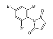 1H-Pyrrole-2,5-dione, 1-(2,4,6-tribromophenyl)- structure, CAS 59789-51-4
