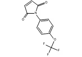1H-Pyrrole-2,5-dione, 1-[4-(trifluoromethoxy)phenyl]- structure, CAS 68255-58-3