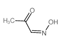 Propanal, 2-oxo-, 1-oxime structure, CAS 306-44-5