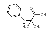 Alanine, 2-methyl-N-phenyl- structure, CAS 59081-61-7