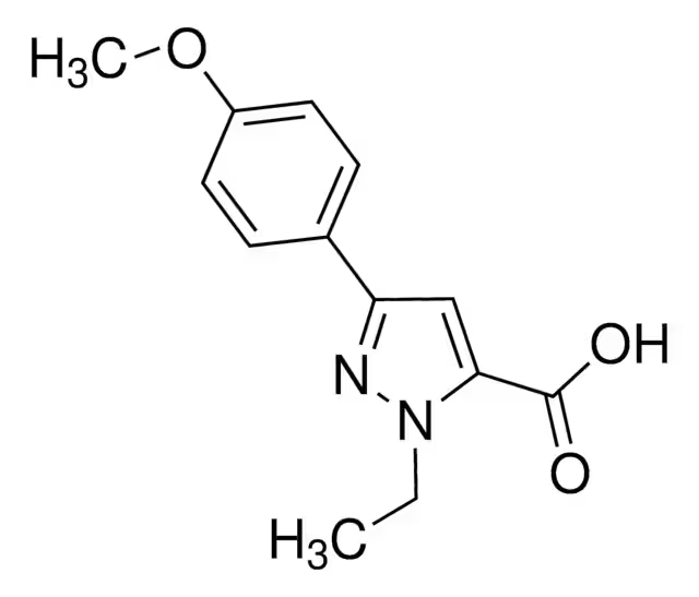 1H-Pyrazole-3-carboxylic acid, 4-(1-methylethyl)-, ethyl ester structure, CAS 70187-30-3