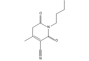 3-Pyridinecarbonitrile, 1,2-dihydro-6-(1-methylethyl)-2-oxo- structure, CAS 5782-69-4